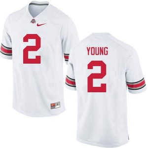 Men's Ohio State Buckeyes #2 Chase Young White Nike NCAA College Football Jersey Discount TOC4844OL